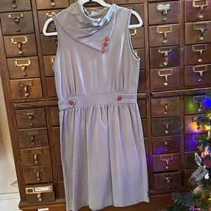 Matilda Jane Dress Secret Fields Gray Beeches Dress Size M